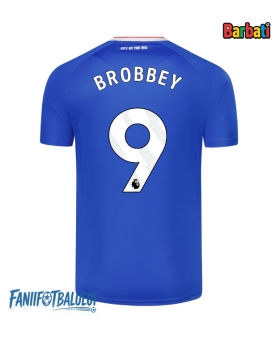Sunderland Brian Brobbey #9 Tricou Fotbal Replică 2025-26 Barbati Deplasare